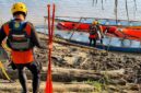 Di hari ketiga ini, Minggu (7/6/2026). Tim SAR Gabungan memperluas radius penyisiran guna mencari Indra (35), pemancing asal Pematang Sulur yang dilaporkan hilang tenggelam sejak Kamis malam. (Foto: Dok. Humas Kantor SAR Jambi)