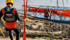 Di hari ketiga ini, Minggu (7/6/2026). Tim SAR Gabungan memperluas radius penyisiran guna mencari Indra (35), pemancing asal Pematang Sulur yang dilaporkan hilang tenggelam sejak Kamis malam. (Foto: Dok. Humas Kantor SAR Jambi)