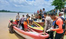 Tim Penyelam Temukan Idris Korban Tenggelam di Pelabuhan Pasir Sungai Batanghari Meninggal Dunia