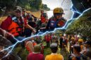 Tim SAR Gabungan yang terdiri dari personel BASARNAS Jambi, TNI-Polri, BPBD, serta perangkat kecamatan dan masyarakat setempat melakukan pengarahan (briefing) di tepi Sungai Batanghari, Kelurahan Buluran Kenali, Kota Jambi, Jumat (5/6/2026). Koordinasi ini dilakukan untuk memetakan radius dan membagi sektor pencarian terhadap Indra, pemancing yang dilaporkan hilang diduga tenggelam. (Foto: Dok. BASARNAS Jambi)