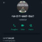 Tangkapan layar Nomor Handphone yang melakukan penipuan. FOTO : Ist