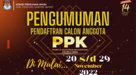 KPU Tanjab Barat Buka Pendaftaran Anggota PPK. GRAFIS KPUDTJB