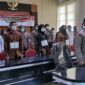 Polres Tanjabbar Vicon Pengambilan Sumpah dan Penandatanganan Pakta Integritas Penerimaan Taruna Akpol, Bintara dan Tamtama 2021, Selasa (13/04/21)