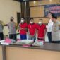 Kapolres Sarolangun, AKBP Anggun Cahyono Saat Gelar Konferensi Pers, Senin (31/10/22). FOTO : Ist