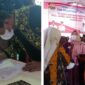 Bupati Masnah Hadiri Pengukuhkan Pemangku Adat Desa Simpang Sungai Duren, Kamis (12/5/22). FOTO : Ist