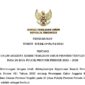 Potongan Surat Pengumuman KPU Nomor 51/Sdm.12-Pu/04/2023 tertanggal 20 Mei 2023. SUMBER : IStimewa