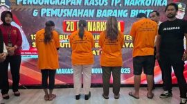 Polda Sulsel Ungkap Penculik Bilqis Sudah Beraski Jual 9 Bayi dan 1 Anak via TikTok dan WhatsApp. FOTO : Gelora.com