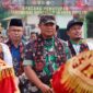 Komandan Korem 042/Gapu Brigjen TNI Supriono Saat Tiba, Kecamatan Marosebo Ulu, Kabupaten Batanghari. FOTO : PENREM