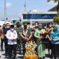Gubernur Jambi dan Jajaran Sambut Kedatangan Danrem Brigjen TNI Supriono, Rabu (16/2/22). PENREM