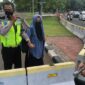 Perempuan Berpistol FN Terobos Istana Presiden. [FOTO : @lovers-polri]