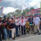 Gubernur Jambi Launching Sirkuit Semi Permanen Bukit Cinta Kenang Muaro Jambi, Minggu (28/8/22). FOTO : Noval.