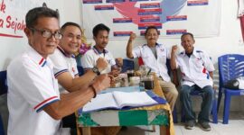 Pengurus DPD Partai Persatuan Indonesia (Perindo) Kabupaten Tanjung Jabung Barat. FOTO : Min/LT