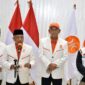 Presiden PKS, H. Ahmad Syaikhu Saat Konfrensi Pers di Kantor DPP PKS Jakarta. FOTO : PKS