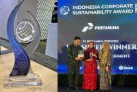 Pertamina Raih Penghargaan di Ajang Indonesia Corporate Sustainability Award 2024 Atas Sukses Berdayakan UMKM. FOTO