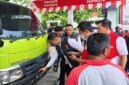  Tim gabungan dari PT Pertamina Patra Niaga, Polda Sumbar, dan Pemprov Sumbar melakukan pemeriksaan langsung terhadap nomor polisi sebuah truk saat inspeksi mendadak (sidak) penyaluran BBM bersubsidi di salah satu SPBU di Kota Padang, Senin (7/9/2026). (Foto: Dok. Pertamina)