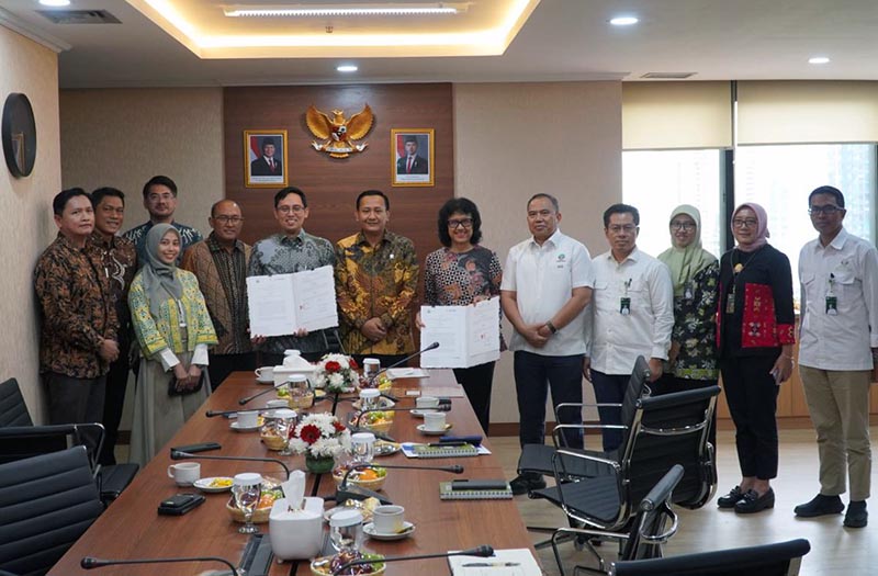 Pertamina dan Kementerian Kehutanan Perkuat Sinergi Mitigasi Bencana dan Pemberdayaan Masyarakat. FOTO : WHI