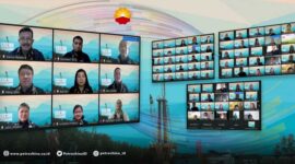 Peresmian Tajak Sumur Panen-D10 dan peluncuran Drilling Campaign 2022, yang dilakukan secara virtual pada Kamis, 27 Januari 2022. FOTO : Ist