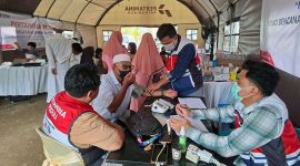 Pertamina Patra Niaga Dirikan Posko Peduli di Pidie Jaya Percepat Pemulihan Pascabencana. FOTO : WKI