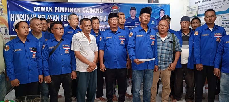 Pengurus DPC HNSI Kota Tanjung Balai Gelar Deklarasi Dukung Pilkada Damai 2024. FOTO : RZ