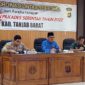 Dok. Rapat Koordinasi lintas sektoral persiapan pengamanan Pilkades Serentak 2022 di Tanjab Barat. FOTO : Humas