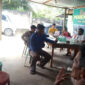 Posko / Rumah Pemenangan Pelda (Purn) Yusnardi Cakades Sungai Duren. FOTO : Noval