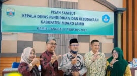 FOTO : Dukumentasi Pisah Sambut Kepala Dinas Pendidikan Muaro Jambi.