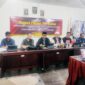 KPU Tanjab Barat Saat Rapat Pleno Tertutup Penetapan 3 Pasangan Calon Bupati dan Wakil Bupati Pilkada 2024. [FOTO : HMS KPU TJB/LT]