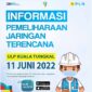 Pemeliharaan Jaringan, Besok Terjadi Pemadaman Listrik Area Kuala Tungkal