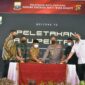 Kapolda Jambi Pimpin Peletakan Batu Pertama Pembangunan Gedung Siginjai Sakti Wira Bhakti. FOTO : Hms Polda Jambi