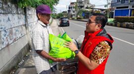 Ditreskrimum Polda Jambi Berbagi Untuk Negeri. FOTO : Sok. HMS