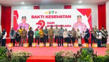 Polda Jambi Gelar Bakti Kesehatan dalam Rangka Hari Bhayangkara ke-79. FOTO : FIRYZHA