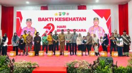 Polda Jambi Gelar Bakti Kesehatan dalam Rangka Hari Bhayangkara ke-79. FOTO : FIRYZHA