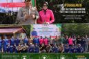 Dirpolairud Polda Jambi Kombes Pol Dhovan Oktavianton, Dirkrimum Polda Jambi Kombes Pol Jimmy Christian Samma, Kapolres Tanjab Barat AKBP Maulia Kuswicaksono, dan Dandim 0419/Tanjab Letkol Inf Zulhiardi foto bersama jajaran serta Bhayangkari usai aksi penanaman 2.000 batang mangrove dan penebaran 2.000 ekor bibit ikan di Kawasan Wisata Mangrove Pantai Kelapa, Desa Tungkal I, Tanjab Barat, Kamis (28/5/2026). Kegiatan ini digelar dalam rangka memperingati Hari Bhayangkara ke-80. (Foto: Dok. Humas Polres Tanjab Barat)
