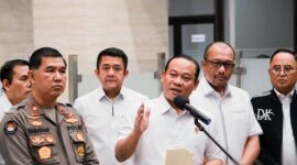 Kasatgas Anti-Mafia Bola Polri Irjen Asep Edi Suheri Saat Jumpa Pers di Gedung Bareskrim Polri, Jakarta Selatan, Rabu (27/9/23). FOTO : Humas Polri