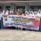 Polwan Polres Muaro Jambi Goes To School SMAN 2 Sengeti. FOTO : Humas PMJ