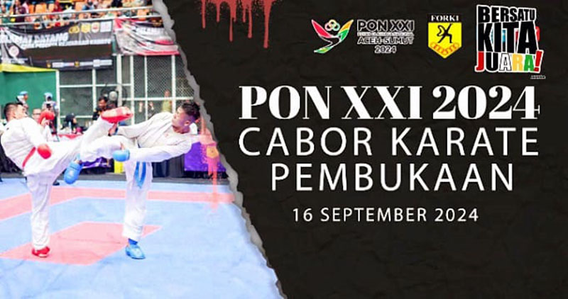 FORKI Sumut Target 2 Emas dari Karate PON XXI. [FOTO : RZ/LT]