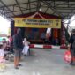 Pos terpadu lebaran 2022 Polres Tanjung Jabung Barat di Pelabuhan LLASDP Kuala Tungkal. FOTO : Lintastungkal