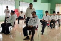 FOTO : Pelaksanaan CAT Seleksi Calon Petugas Haji atau Panitia Penyelenggara Ibadah Haji (PPIH) di Aula Kantor Kemenag, Selasa (04/02/20)