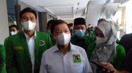 Ketua Umum Partai Persatuan Pembangunan (PPP), H. Suharso Monoarfa. FOTO : Noval.