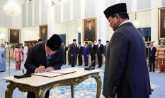 Prabowo Lantik 11 Menteri, Wamen, dan Pimpinan Badan 