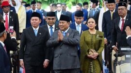 Presiden Prabowo Subianto (tengah) saat menghadiri Sidang Tahunan MPR RI dan Sidang Bersama DPR RI-DPD RI tahun 2026 di Kompleks Parlemen, Senayan, Jakarta. (FOTO : Dok. Setneg.go.id)