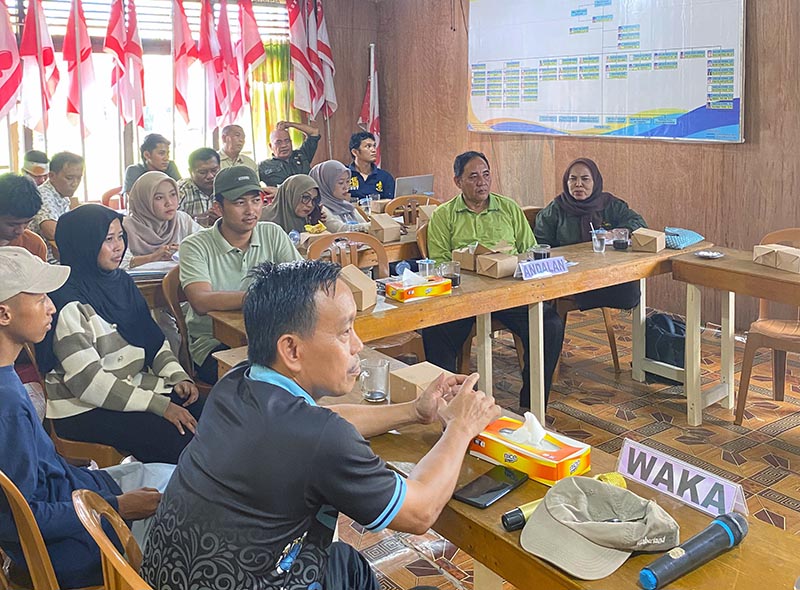 Kwartir Cabang Pramuka Tanjung Jabung Barat Bentuk Panitia TLTD Tahun 2025. FOTO : HMS