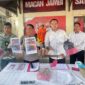 Kapolresta Jambi Kombes Pol Eko Wahyudi Saat Gelar Pres Rilis di Mapolresta Jambi, Selasa (22/11/22). FOTO : Dhea