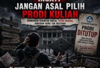 Kuliah itu investasi masa depan — kalau salah pilih, bukan cuma waktu yang hilang, tapi peluang hidup juga ikut tertutup. (FOTO : Dok. Istimewa/LT)