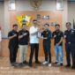 Kepala Bea Cukai Jambi Wijang Abdillah Saat Terima Kunjungan Silaturahmi PWI Kota Jambi. FOTO : Dhea