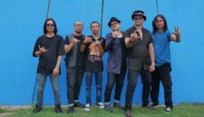 Para personel Uncles Band, membawa semangat musik rock dan kritik sosial dari pinggiran menuju panggung nasional. FOTO : HMS