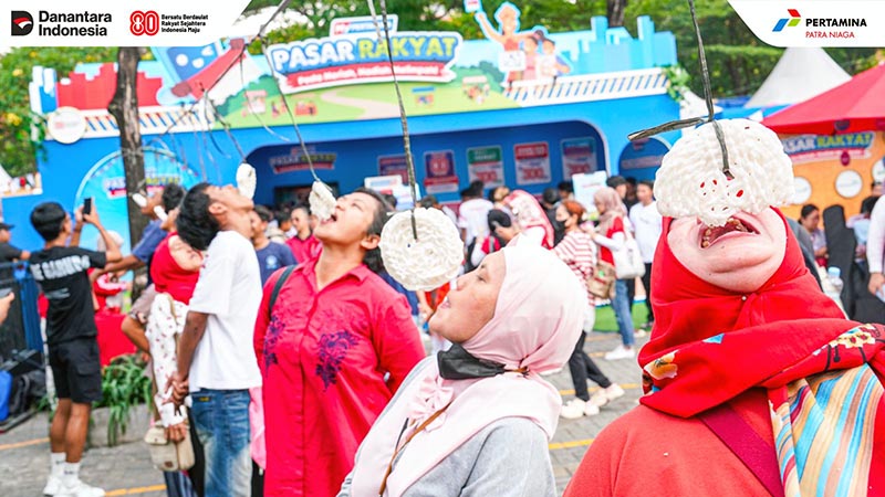 Warga Sambut Antusias Keseruannya MyPertamina Pasar Rakyat 2025 di Tangerang. FOTO : WKI