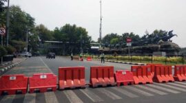 Demo 11 April Pindah ke DPR, Jalanan Menuju Istana Negara Tetap Ditutup. (Foto Ilustrasi: MNC Media)