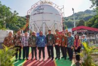 Komitmen Pertamina Perkuat Infrastruktur Energi Nasional di Indonesia Timur dengan Resmikan Terminal LPG di Bima, NTT. [FOTO : Warna Komunika Indonesia]