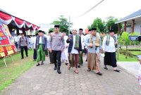Kapolda Jambi Irjen Pol Krisno H. Siregar  Ketika Hadiri Peringatan Hari Santri Nasional Tahun 2025 di Pesantren Kumpeh Daaru Attauhid, Muaro Jambi, Rabu (22/10/25). [FOTO : Humas Polda Jambi]